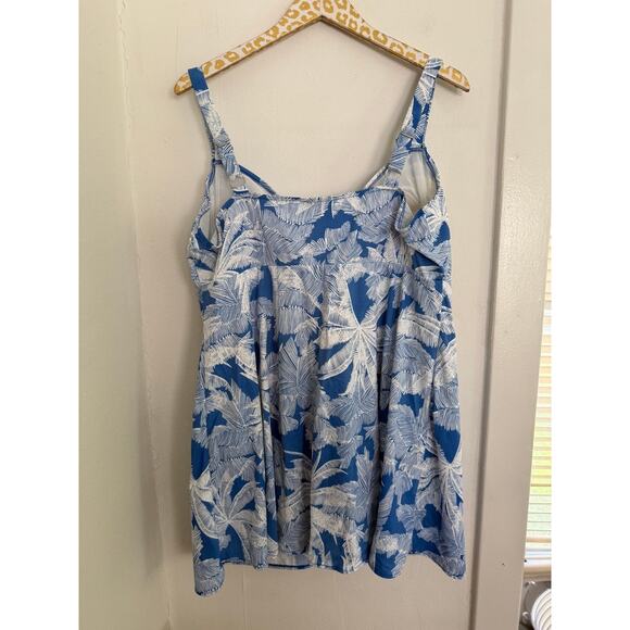 Avenue Women's Plus One Piece Skirted Swimsuit | Size 20 - Picture 5 of 6